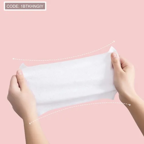 5. Lấy lượng vừa đủ và lau nhẹ — 1 Bịt Khăn Giấy Ướt Lau