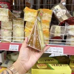 1 Cái Bánh Bông Lan Tam Giác Weisiel Vị Trà Xanh