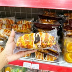 Sỉ 1 Cái Bánh Mì Sừng Bò WEICHUDAO Vị Socola