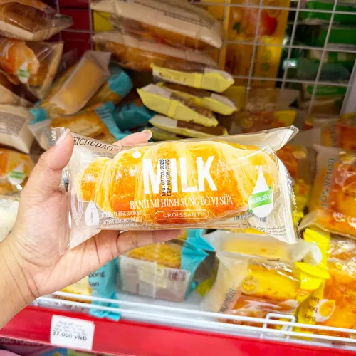 1 Cái Bánh Mì Sừng Bò WEICHUDAO Vị Sữa phù hợp để tham khảo khi chọn WEICHUDAO