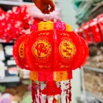 1 Cặp Lồng Đèn Điện 3D Phản Quang Con Cá(2 Cái ) - 60cm