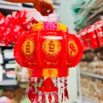 1 Cặp Lồng Đèn Điện 3D Phản Quang Con Cá(2 Cái ) - 60cm