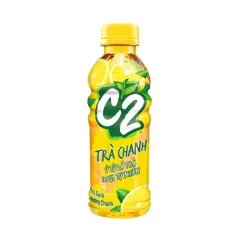 Bảng giá sỉ 1 Chai Trà Xanh C2 Hương Chanh Chai Nhỏ 225ml