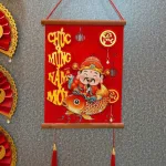 1 Dây Treo Tranh Chúc Tết Mẫu Vuông 2026 Nhiều Hình