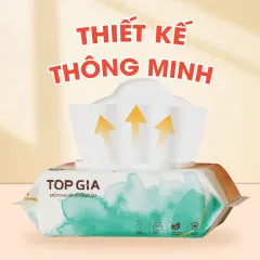 1 Gói Khăn Ướt 80 Tờ Ban Mai Topgia