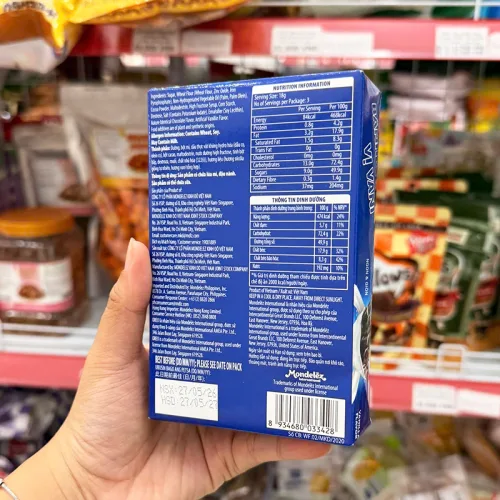 1 Hộp Bánh Quế Oreo Vị Vina 54g (3 Gói x 18g)