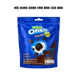 1 Túi Bánh Oreo Mini Socola Gói 58.4g