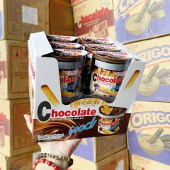 1 Lốc 12 Hộp Bánh Que Chấm Sốt Socola - Bánh Coco Chocolate Hongya