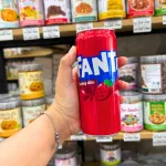 3 Lon Nước Ngọt Fanta Hương Dâu Dạng Lon 320ml/Lon