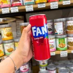 3 Lon Nước Ngọt Fanta Hương Dâu Dạng Lon 320ml/Lon