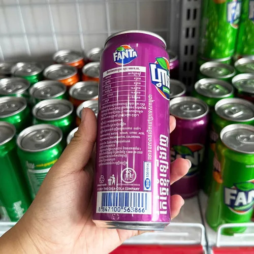 1 Lon Nước Ngọt FANTA Thái Nhiều Mùi 320ml