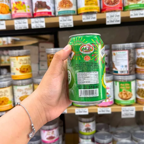3 Lon Trà Bí Đao Wonderfarm Trao Xuân Thanh Mát 310ml/Lon