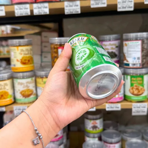3 Lon Trà Bí Đao Wonderfarm Trao Xuân Thanh Mát 310ml/Lon