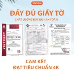 1 Thùng 20 Gói Giấy Ăn Topgia Đa Sắc