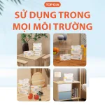 1 Thùng 20 Gói Giấy Ăn Topgia Đa Sắc