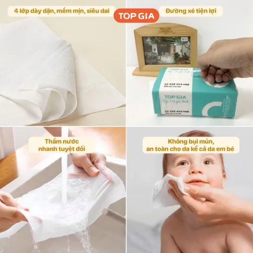 Phân phối 1 Thùng 20 Gói Giấy Topgia - Giấy Chữ C