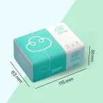 Bảng giá sỉ 1 Thùng 30 Gói Khăn Giấy Ăn 3 Màu Top Gia Loại Nhỏ