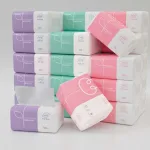 Bảng giá sỉ 1 Thùng 30 Gói Khăn Giấy Ăn 3 Màu Top Gia Loại Nhỏ