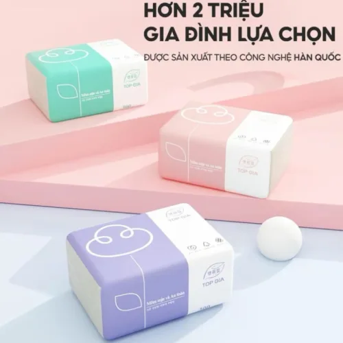 Bảng giá sỉ 1 Thùng 30 Gói Khăn Giấy Ăn 3 Màu Top Gia Loại Nhỏ