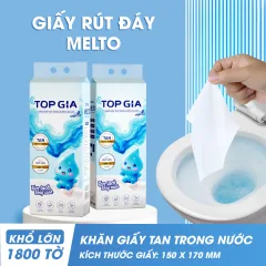 1 Thùng 4 Bịch Giấy Vệ Sinh Topgia Melto