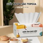 Khăn Giấy Ăn Top Gia Sắc Màu Loại Nhỏ, 1 Thùng 40 Gói