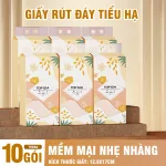 1 Thùng 6 Bịch Giấy Ăn Rút Đáy Topgia Tiểu Hạ
