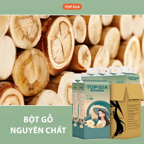 Topgia Sắc Việt Giấy Rút Đáy 4 Lớp 1280 Tờ, Thùng 6 Bịch