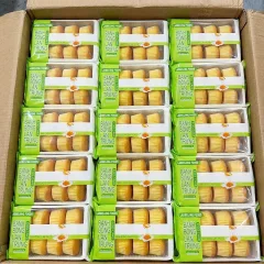 Đánh giá 1 Thùng Bánh Bông Lan Trứng Mini Laobeijing Foods (183g x 24 Khay)