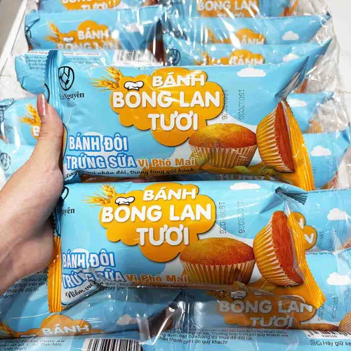 1 Thùng Bánh Bông Lan Tươi Trứng Sữa Kim Nguyên Vị Phô Mai (60g x 10 Lốc x 10 Gói) - Bịch Xanh Dương – một lựa chọn đáng tham khảo trong Kim Nguyên