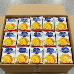1 Thùng Bánh Mì Chà Bông AIDEBAO Nhân Sữa Trứng 2,5kg