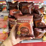 1 Thùng Bánh Mì RONGYAN Vị Socola - Thùng 35 Cái