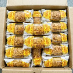 1 Thùng Bánh Mì Sừng Bò WEICHUDAO Vị Ruốc Bơ - Thùng 26 Cái