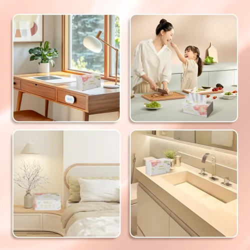 Giấy ăn Topgia Sương Mai 4 lớp, thùng 20 gói 460 tờ