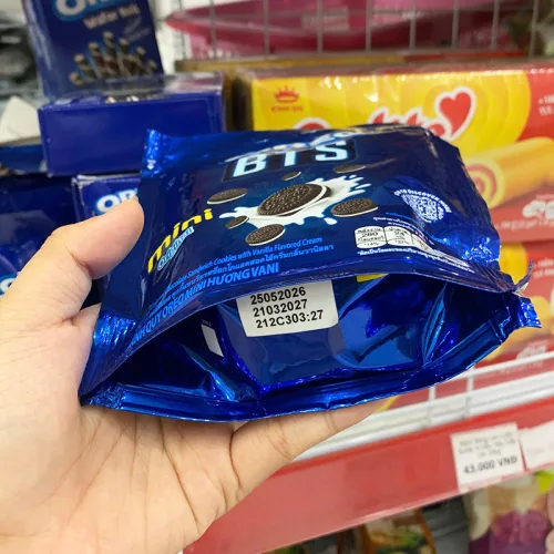 1 Túi Bánh Oreo Mini Vị Truyền Thống Gói 58.4g