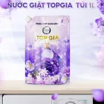 1 Túi Nước Giặt Topgia Hương Đắm Say 1 Lít - Túi Tím
