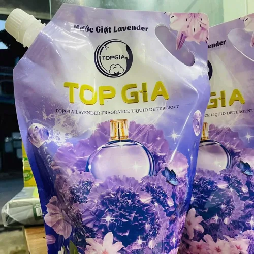 1 Túi Nước Giặt Topgia Hương Đắm Say 1 Lít - Túi Tím