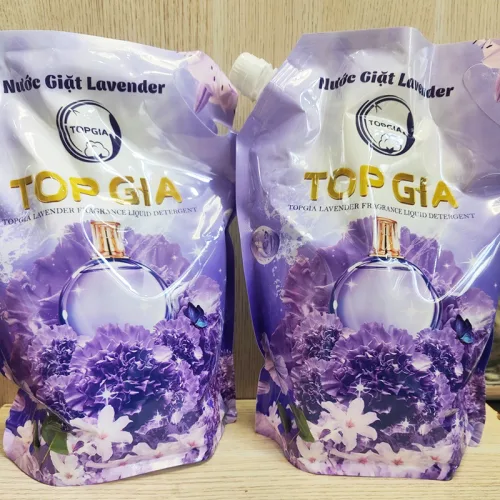 1 Túi Nước Giặt Topgia Hương Đắm Say 1 Lít - Túi Tím