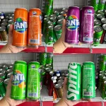 3 Lon Nước Ngọt FANTA Thái Nhiều Mùi (320ml/Lon)