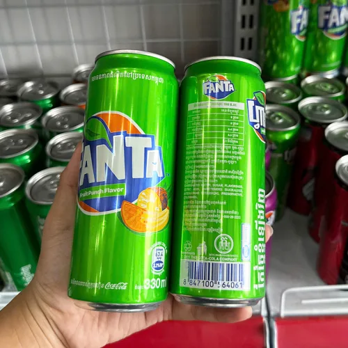 3 Lon Nước Ngọt FANTA Thái Nhiều Mùi (320ml/Lon)