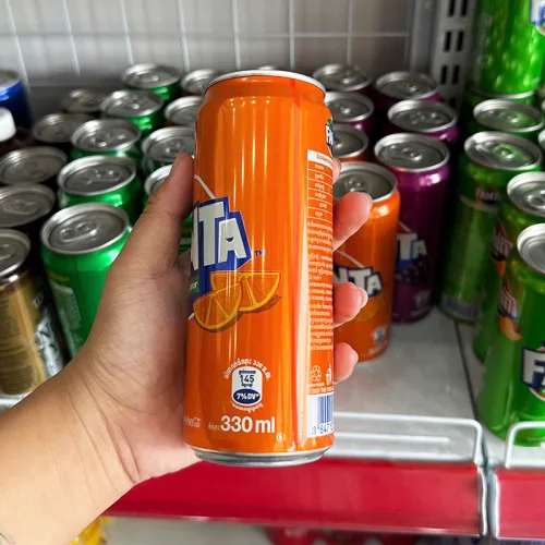 3 Lon Nước Ngọt FANTA Thái Nhiều Mùi (320ml/Lon)