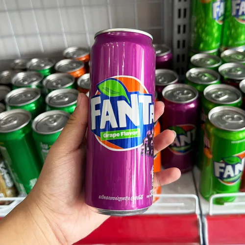 3 Lon Nước Ngọt FANTA Thái Nhiều Mùi (320ml/Lon)
