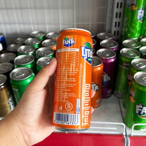 3 Lon Nước Ngọt FANTA Thái Nhiều Mùi (320ml/Lon)