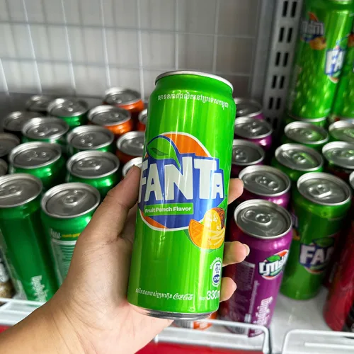 3 Lon Nước Ngọt FANTA Thái Nhiều Mùi (320ml/Lon)