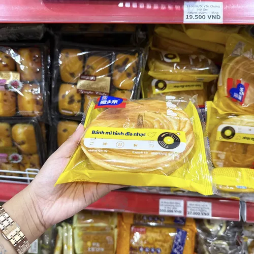 5 Cái Bánh Mì Hình Đĩa Nhạc AXIQIN