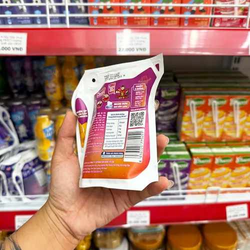 5 Túi Thạch Trái Cây KUN Vị Chanh Dây 110ml