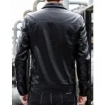 Áo Khoác Da Nam Cổ Bẻ Lót Lông Cao Cấp (Có size to 3x)