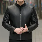 Áo Khoác Da Nam Lót Lông Cao Cấp (Có size to 3x)