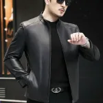 Áo Khoác Da Nam Lót Lông Cao Cấp (Có size to 3x)