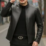 Áo Khoác Da Nam Lót Lông Cao Cấp (Có size to 3x)
