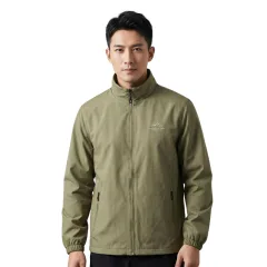 Áo Khoác Dù Nam Cổ Trụ - Áo Khoác Cổ Trụ In Hình Ngọn Núi Trước Ngực Bền Đẹp Có Big Size